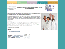 Tablet Screenshot of livraisondemedicaments.com